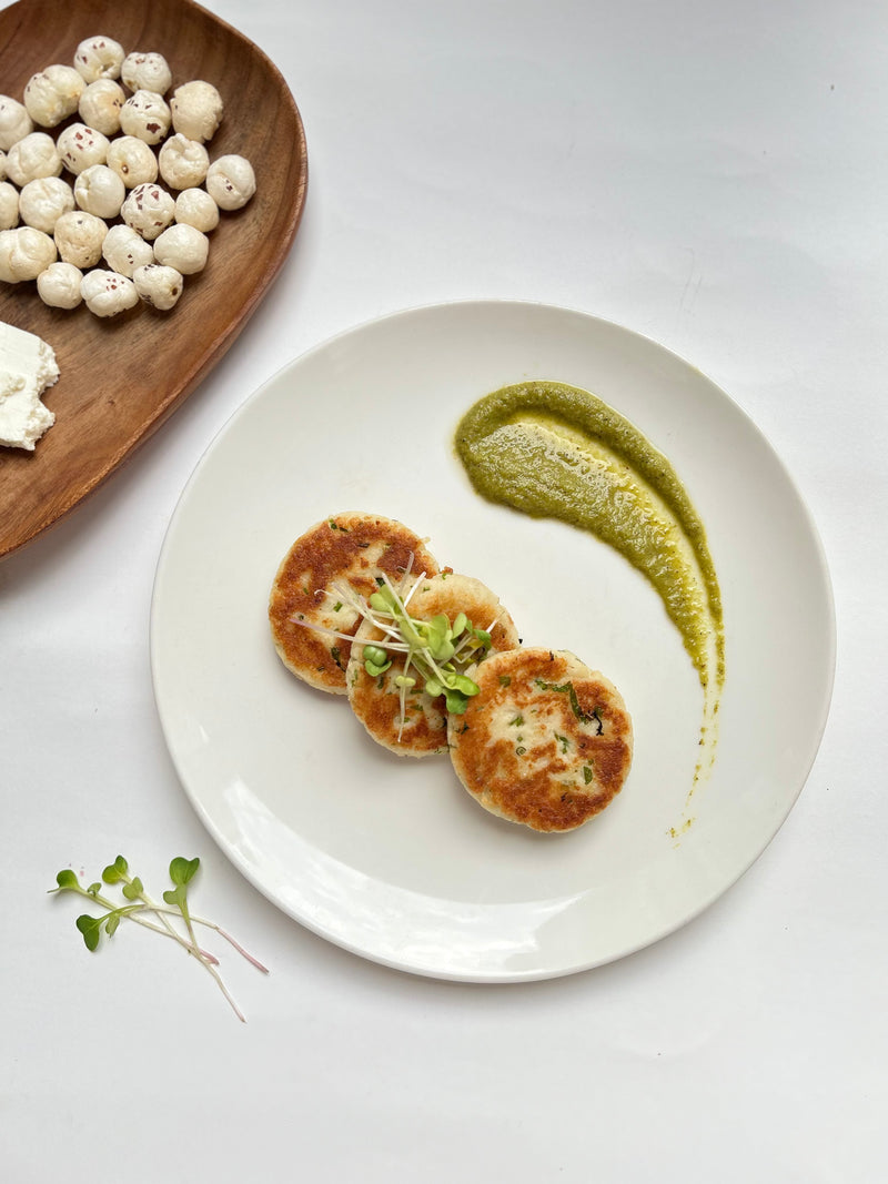 Makhana Paneer Tikki