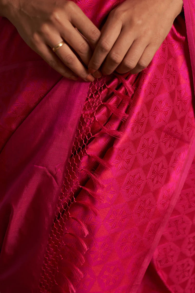 'Husna Rani' Tanchoi Benarasi Handloom Sari