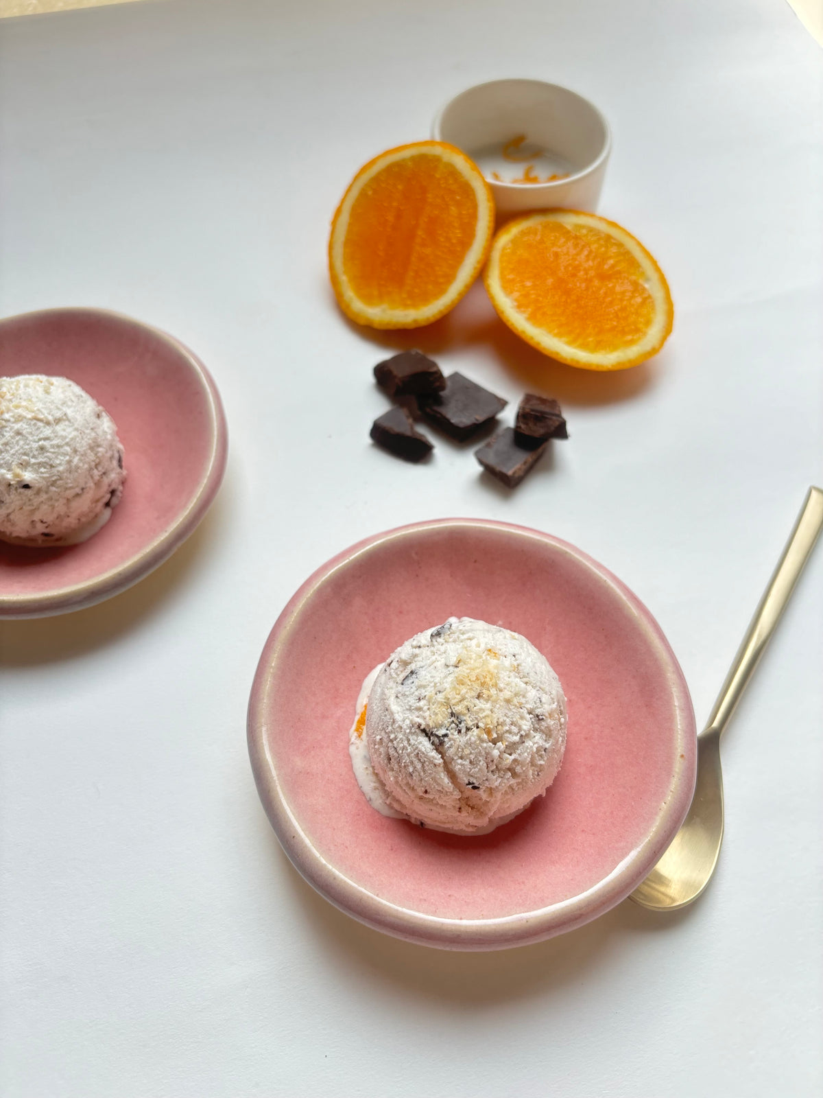 Coconut Orange Ice cream