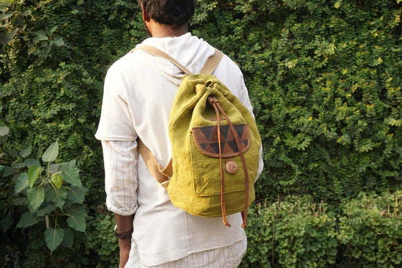 The Easy Rider Backpack in Olive