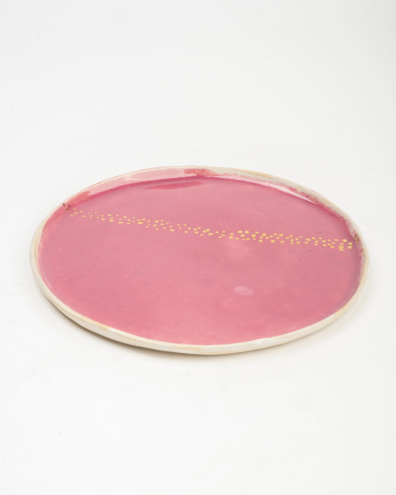 Pastel Harmony - Solid Round Plate