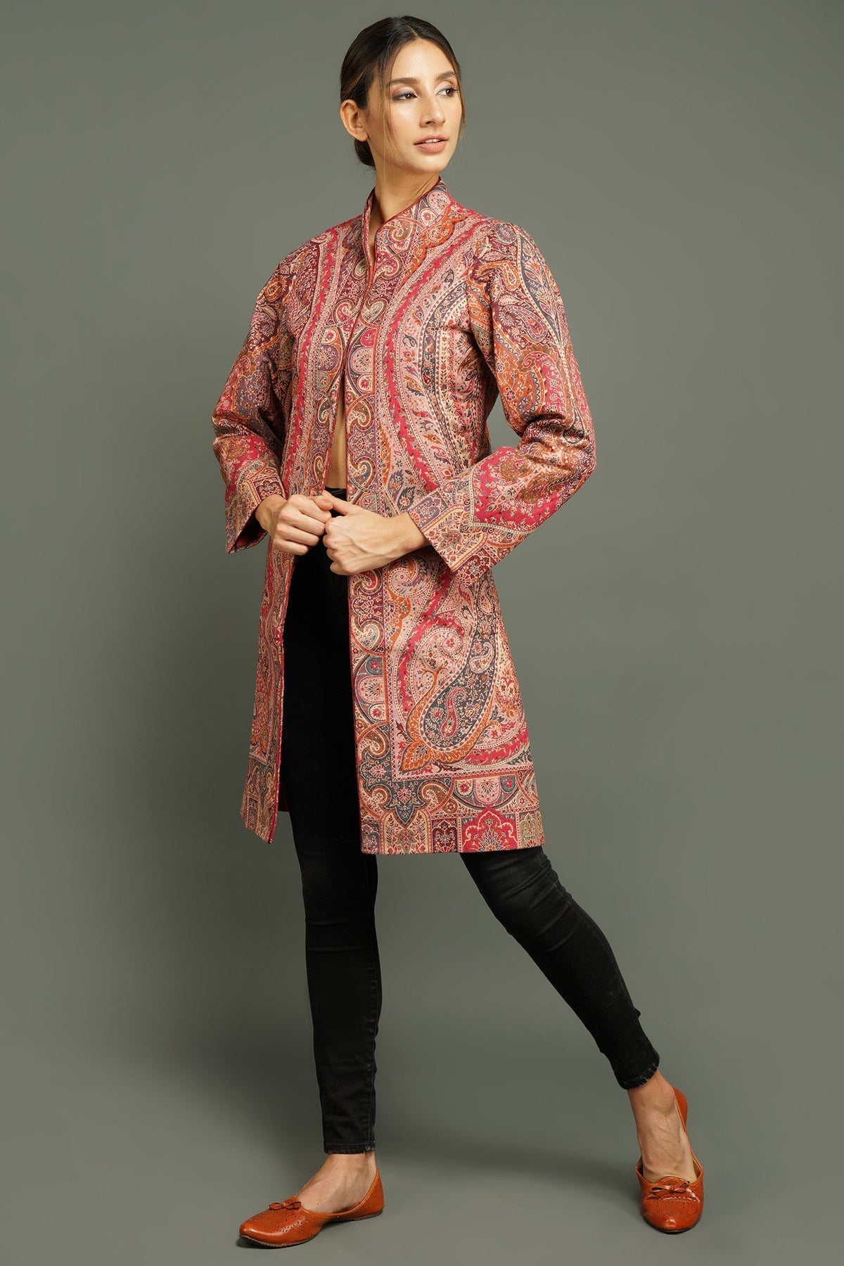 Long Paisley Vintage Jacket