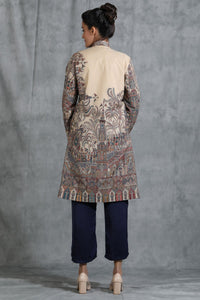 Vintage Full Jacket with Paisley Design