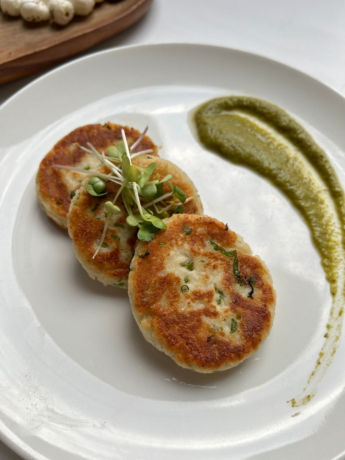 Makhana Paneer Tikki