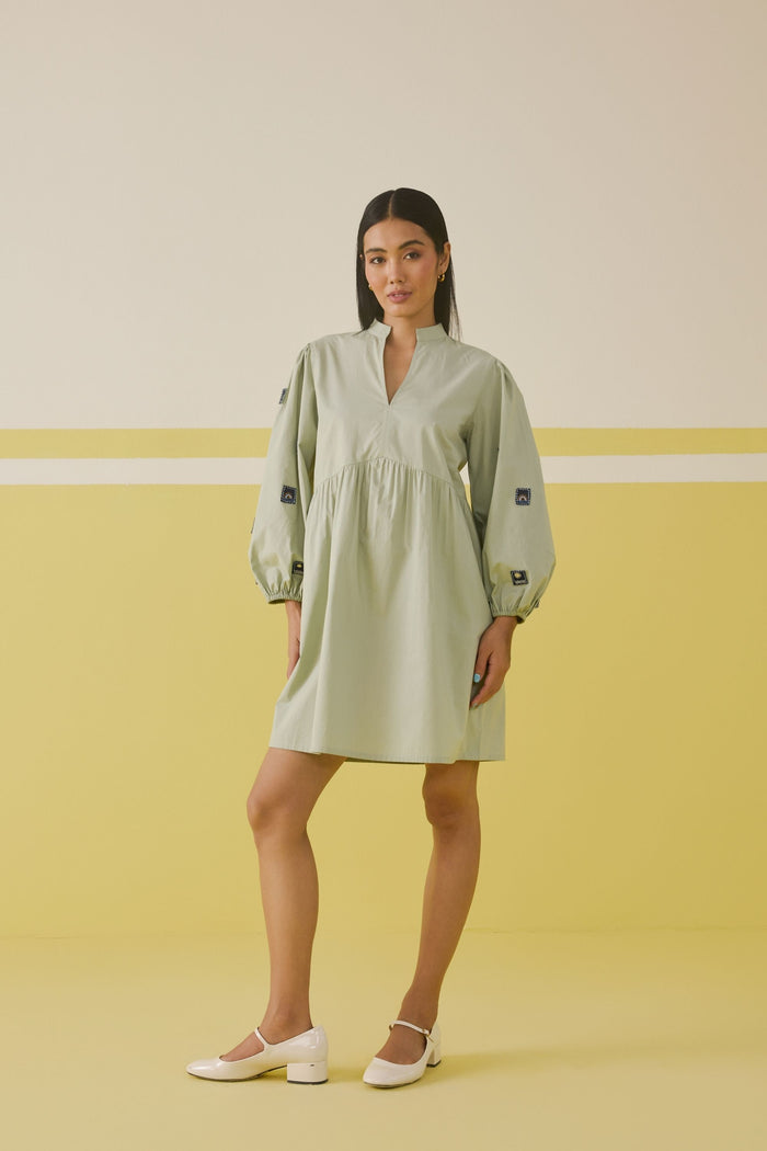 Mint Memories Organic Cotton Dress