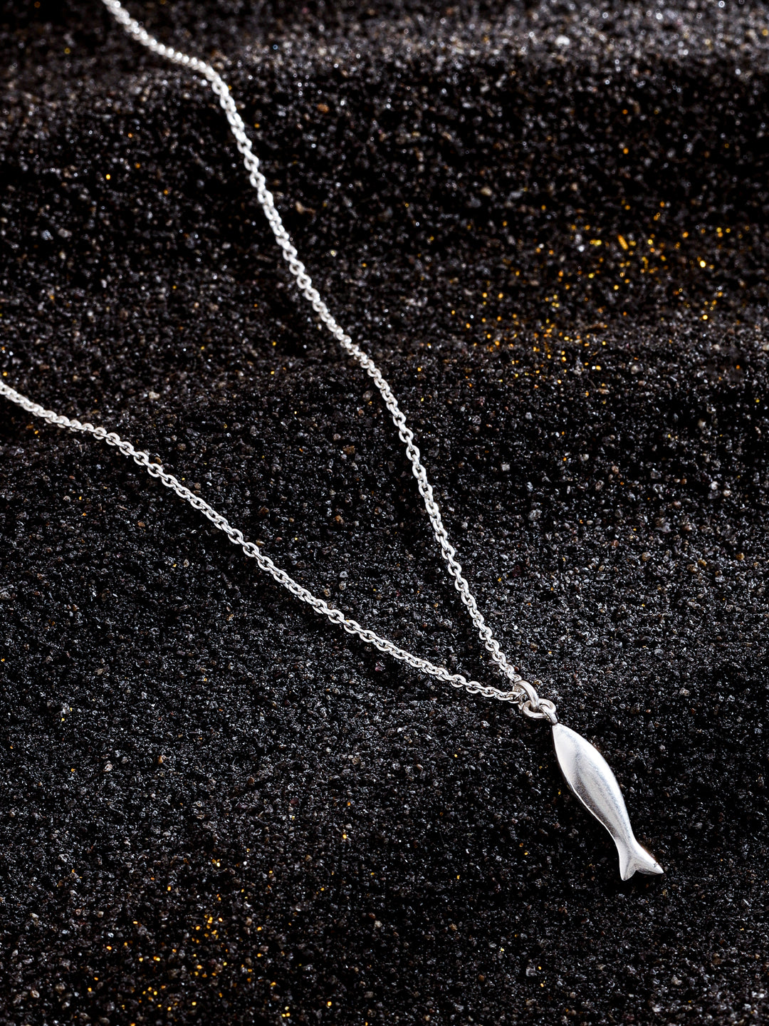 925 Silver Fish Good Luck Charm Collection Pendant