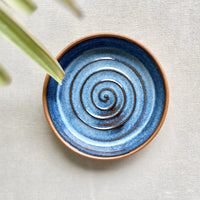 Saagar Dessert Plate Blue