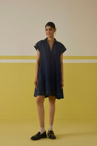 The Daisy Cotton Denim Dress