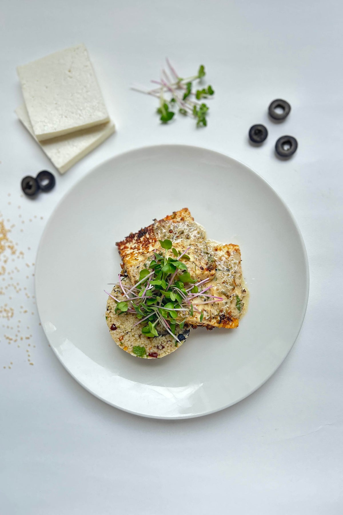 Mediterranean Paneer Steak