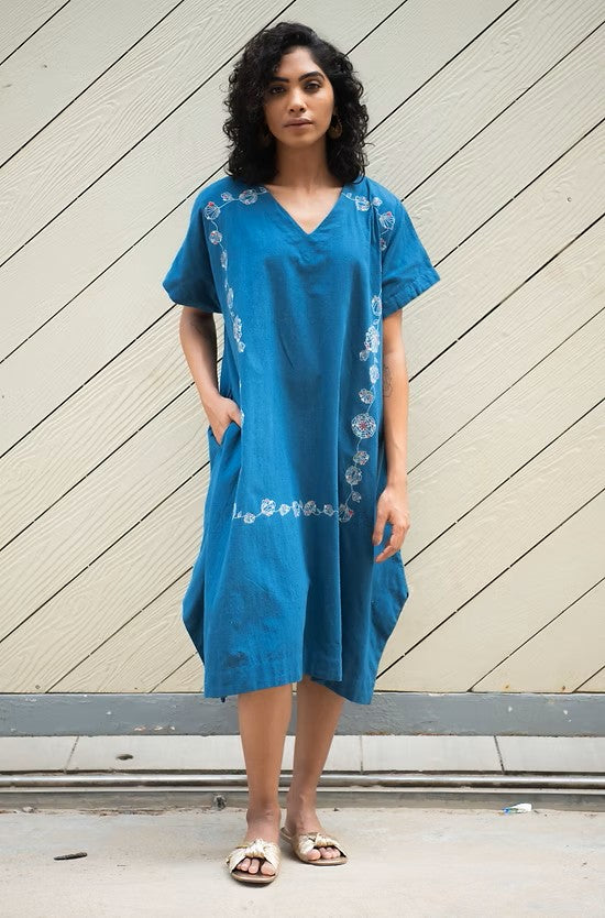 Indigo Creeper Dress