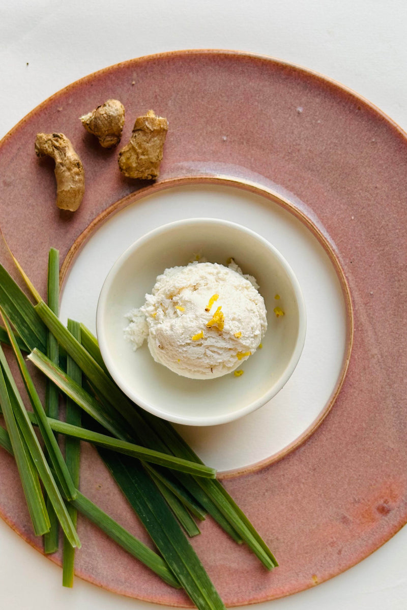 Lemongrass Ginger Honey Ice cream